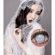Cosplay White Mesh With Rim (с диоптриями)